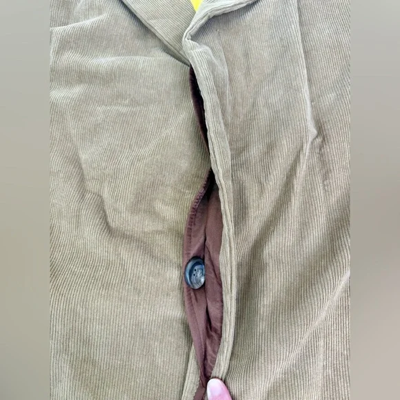 Vintage J. Crew Lined Trench Overcoat XL Tan - Picture 5 of 12